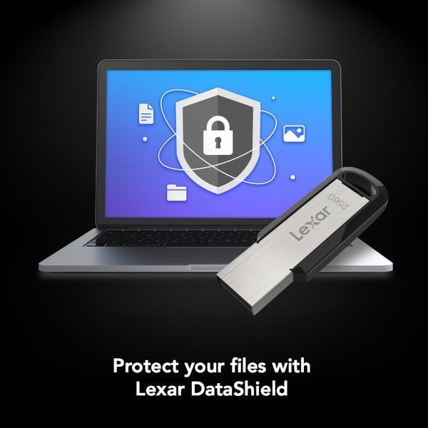 Memorie portabila Flash USB 256GB USB Flash Drive Lexar JumpDrive M400 Metal Casing (LJDM400256G-BNBNG), USB 3.2 33296 DOXYTERRA.md foto