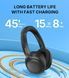 Casti Edifier W800BT SE black Wireless Over-Ear Headphones, Bluetooth V5.4, SBC, 40mm dynamic driver, up 45 hours playtime, Fast charge, USB-C (audio), Edifier Connect app, multipoint connection, foldable 33358 foto 4 DOXYTERRA.md
