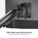 Крепление мониторов Brateck LDT97-C024 Gas Spring Dual Monitor Arm for 2 monitors, Clamp/Grommet, 17"-32", Tilt Range +90&deg; ~ -90&deg;; Swivel Range +90&deg; ~ -90&deg;; Screeen Rotation 360&deg;, VESA: 75x75, 100x100, Arm Extend: 450mm, Weight Capacity per screen 9 Kg 33396 фото 5 DOXYTERRA.md