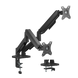 Крепление мониторов Brateck LDT97-C024 Gas Spring Dual Monitor Arm for 2 monitors, Clamp/Grommet, 17"-32", Tilt Range +90&deg; ~ -90&deg;; Swivel Range +90&deg; ~ -90&deg;; Screeen Rotation 360&deg;, VESA: 75x75, 100x100, Arm Extend: 450mm, Weight Capacity per screen 9 Kg 33396 фото 1 DOXYTERRA.md