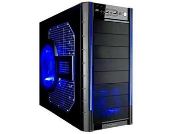 Transparent BLUE Sidepanel, Big window with Fan & Filter (panel lateral pentru carcasa/панель боковая для корпуса) 5028 foto