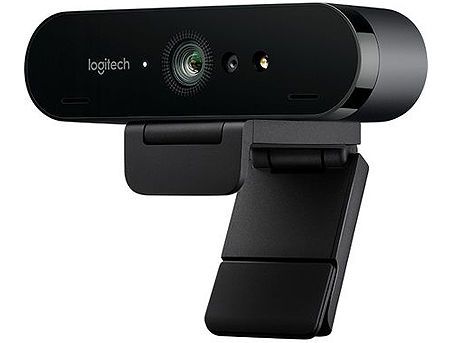 Logitech BRIO Ultra HD PRO Webcam, 4K Ultra HD video calling (up to 4096 x 2160 pixels @ 30 fps), 1080p/60fps, HDR, Autofocus, Stereo Microphone, 960-001106 26295 foto