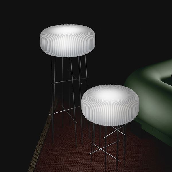 Lampa de podea de interior LYXO Elly Lamp H 120cm Wire Indoor IP20 10W LED 3000K LA375-1200X1+N19CA24 (Lampa de podea de interior cu iluminare LED - cu fir) 32254 DOXYTERRA.md foto