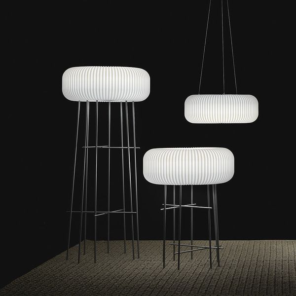 Lampa de podea de interior LYXO Elly Lamp H 120cm Wire Indoor IP20 10W LED 3000K LA375-1200X1+N19CA24 (Lampa de podea de interior cu iluminare LED - cu fir) 32254 DOXYTERRA.md foto