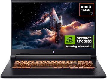 Laptop Acer 17.3 Nitro V 17 AI ANV17-41 Obsidian Black, AMD Ryzen 7 260, 32Gb, 1Tb, GeForce RTX 5060 8Gb, 17.3 FHD (1920x1080) 144Hz AG, HDMI, Gbit Eth, 802.11ax, USB4, USB-A, CR, HD Web, Linux, Illum Keyb, ANV17-41-R7NT, NH.QYVEU.006 247522 DOXYTERRA.md foto