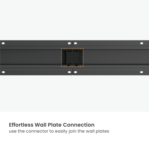 Suport organizator pentru unelte Brateck LGS01-01 Versatile Heavy-Duty Wall Storage Rack, 816x125x280mm, 2xDouble Hooks, 2x Four Hooks, 2xStraps, Weight Capacity 136Kg  33398 DOXYTERRA.md foto