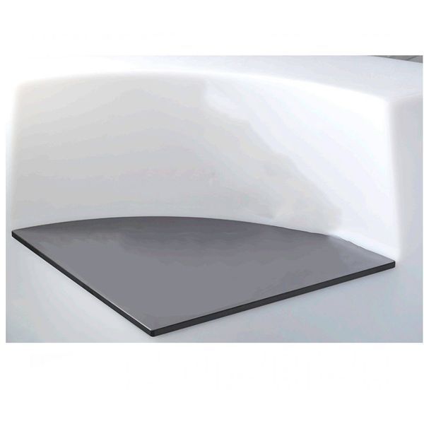 Mobilier (tejghea) pentru bar LYXO MARVY BAR LED L 293cm x H 110cm with Led light outdoor - Wire 3m included led tube 36W 4000K (Bar luminos modular Mobilier (tejghea) de bar cu iluminare LED pentru exterior) 30885 DOXYTERRA.md foto