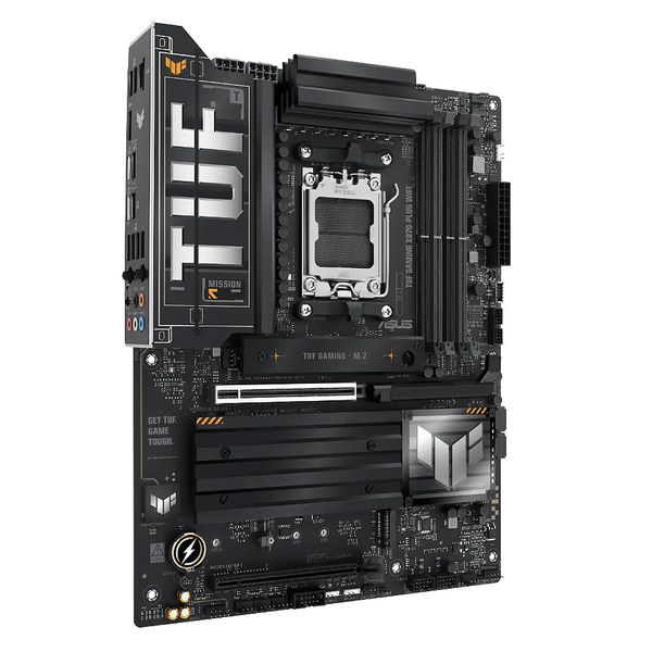 Материнская плата ASUS TUF GAMING X870-PLUS WIFI AMD X870, AM5, Dual DDR5 8000+ MHz, PCI-E 5.0 x16, HDMI/2xUSB4 USB Type-C Display Output, SATA&PCIe RAID, M.2 PCIe 5.0 x4 Socket, 2xM.2 PCIe 4.0 x4, SB 8-Ch., WiFi7 32124 фото