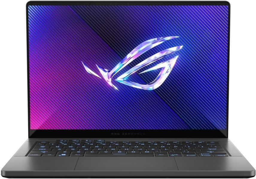 Laptop ASUS 14.0 ROG Zephyrus G14 GA403UH Eclipse Gray, AMD Ryzen 9 270, 16Gb, 1Tb, GeForce RTX 5050 8Gb, 14.0 OLED 3K (2880x1800) 120Hz Non-glare, HDMI, 802.11be, USB4, USB-C, 2x USB-A, Card Reader, IR FHD Webcam, No OS, Illum RGB Keyb, GA403UH-QS024 251155 DOXYTERRA.md фото