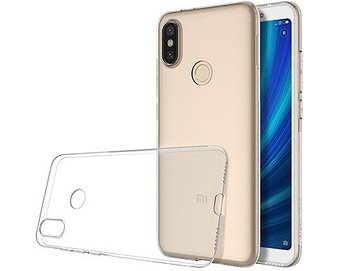 060015 Husa Screen Geeks Ultra thin Xiaomi Mi A2/6X TPU Transparent (чехол накладка в асортименте для смартфонов Xiaomi, силикон, цвет прозрачный) 24713 фото