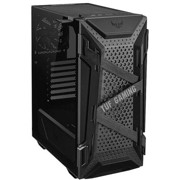 Case ATX Miditower ASUS TUF Gaming GT301 Black no PSU, 2x USB 3.1, Audio-out&Mic, Front: 3 x 120mm Addressable RGB DC Fans AURA Sync, Rear: 1 x 120mm DC Fan (carcasa/корпус) 26978 фото