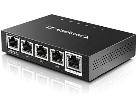 Роутер Маршрутизатор Ubiquiti EdgeRouter X, 5-port Gigabit Router, Passive PoE passthrough option, Processor Dual-Core 880 MHz, MIPS1004Kc, System Memory 256 MB DDR3 RAM, 5 Port line rate switch, ER-X 21493 фото