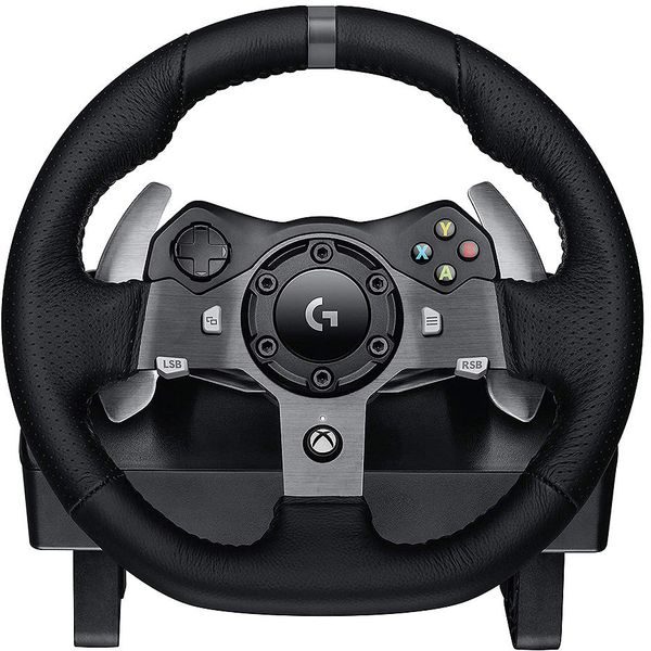 Игровой руль Logitech G920 Racing Wheel, 941-000123 (Игровой руль для Xbox Series X|S, Xbox One и PC)  29473 фото