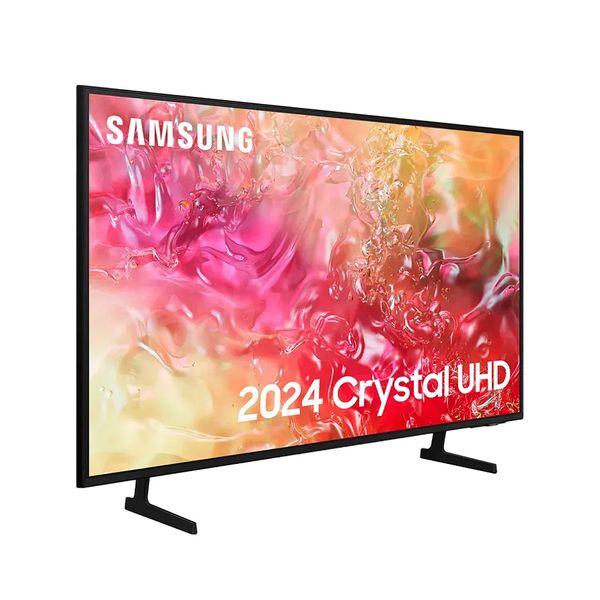 50 LED SMART TV Samsung UE50DU7100UXUA, 4K UHD 3840x2160, Tizen OS, Titan, VA, ELED, Black, Smart TV (Tizen 8.0 OS), HDR10+, HLG, 3 HDMI, 1 USB, DVB-T/T2/C/S2, OSD Language: ENG, RO, RU, Speakers 2x10W Dolby Digital Plus, VESA 200x200, 11.2kg BLFR 217479 фото