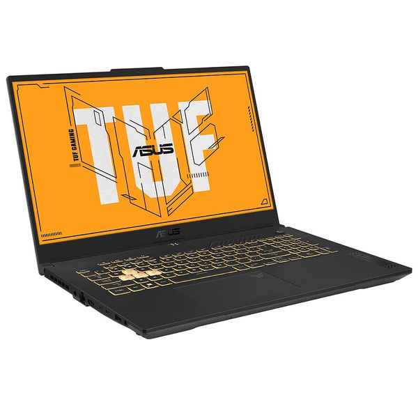 Laptop 17.3 ASUS TUF Gaming F17 FX707ZV4, Intel i7-12700H 3.5-4.7GHz/16GB DDR4/M.2 NVMe 512GB SSD/GeForce RTX4060 8GB GDDR6/WiFi 6 802.11ax/BT5.2/USB TypeC/HDMI/Backlit RGB Keyboard/720P Cam/17.3 FHD IPS LED-backlit 144Hz (1920x1080)/NoOS/Gaming FX707ZV4- 31284 foto