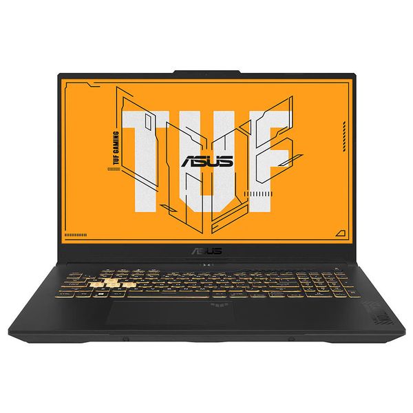 Ноутбук 17.3 ASUS TUF Gaming F17 FX707ZV4, Intel i7-12700H 3.5-4.7GHz/16GB DDR4/M.2 NVMe 512GB SSD/GeForce RTX4060 8GB GDDR6/WiFi 6 802.11ax/BT5.2/USB TypeC/HDMI/Backlit RGB Keyboard/720P Cam/17.3 FHD IPS LED-backlit 144Hz (1920x1080)/NoOS/Gaming FX707ZV4 31284 фото