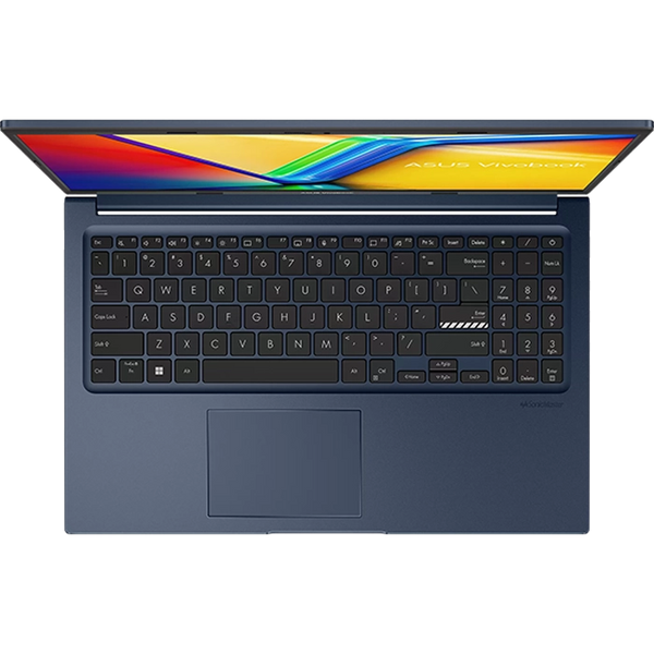 Laptop ASUS 15.6 Vivobook 15 X1504MA Quiet Blue, Intel Core 5 320, 16Gb DDR5, 512Gb, Intel Graphics, 15.6 FHD (1920x1080) AG, HDMI, 802.11ax, USB-C, USB-A, HD Web, Win11 Home, Illum Keyb, X1504MA-BQ813W 269338 DOXYTERRA.md foto