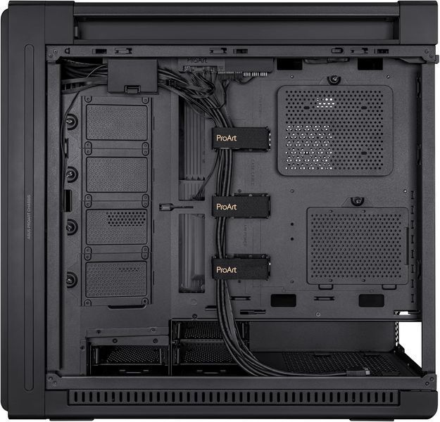 Carcasa Case E-ATX ASUS ProArt PA602 - Tempered Glass Panel no PSU, Tempered Glass Side, 2x200 mm Fans Front, 1x140 mm Fan Rear, 2xUSB 3.2 Gen1, USB 3.2 Gen2 Type C, 2xUSB 2.0, Audio-out&Mic 33128 DOXYTERRA.md foto