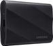 Внешний SSD 1TB Samsung Portable SSD T9 MU-PG1T0B/EU External SSD, Black, Read 2000 MB/s, Write 1950 MB/s, USB 3.2 Gen.2x2 32143 фото 1