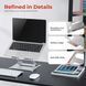 Suport pliabil pentru laptop din aluminiu LumiVida LV-AR-15 Foldable Stepless Adjustment Aluminum Laptop Riser for 11"-15" Laptops & Tablets, Weight Capacity 5Kg 33414 foto 5 DOXYTERRA.md