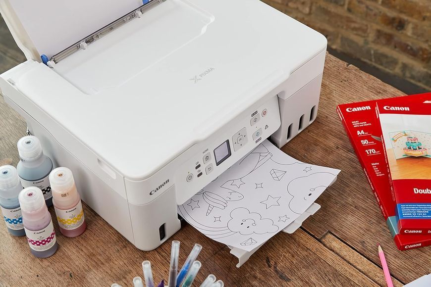 MFD Canon Pixma G3470 White MFD A4, Print, Scan & Copy, Cloud, Wi-Fi, Up to 4800 x 1200 dpi, Hi-Speed USB (USB B Port), Wi-Fi  IEEE802.1 b/g/n/  240907 DOXYTERRA.md фото