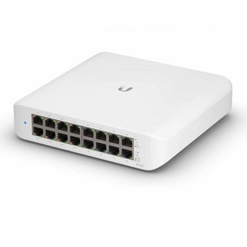 Коммутатор Ubiquiti UniFi Switch USW-Lite-16-POE, 16-Port Gigabit RJ45, 8xPoE+ IEEE 802.3af/at , 45W POE supply, Non-Blocking Throughput: 16 Gbps 29549 фото