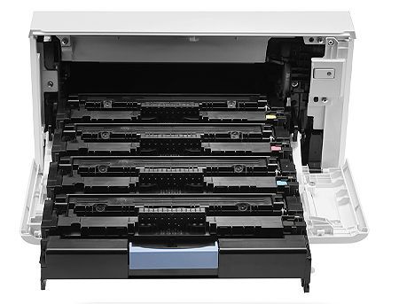 HP Color LaserJet Pro MFP M479fdn Color Printer/Color Copier/Color Scanner/Fax White, A4, Net Card, ADF, Duplex, 600 x 600 dpi, HP ImageREt 3600, 27 ppm, 512Mb, USB 2.0, Cartridges HP 415A (W2030A, W2031A, W2032A, W2033) cable USB included 29738 foto