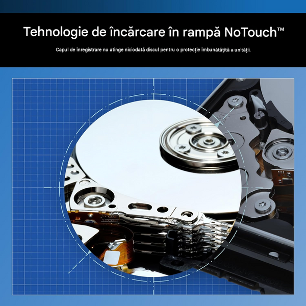 3.5 HDD 4TB Western Digital Blue WD40EZZX, 5400 rpm, SATA3 6GB/s, 128MB 33644 DOXYTERRA.md фото