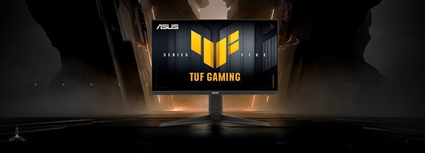 Monitor 27 ASUS TUF VG27UQEL5A Black, IPS, 3840x2160 4K UHD, 4K80Hz/FHD310Hz, FreeSync+G-Sync, 1msGTG, 400cd, HDR10,HDMI+DP, Speakers 259307 DOXYTERRA.md foto