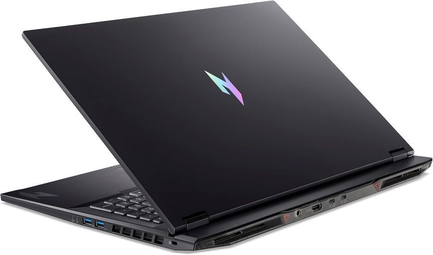 Laptop Acer 18.0 Nitro 18 AI AN18-61 Obsidian Black, AMD Ryzen AI 7 350, 16Gb, 1Tb, GeForce RTX 5070 8Gb, 18.0 WQXGA (2560x1600) 165Hz AG, HDMI, Gbit Eth, 802.11ax, USB4, USB-A, CR, FHD Web, Linux, Illum RGB Keyb, NH.QYBEU.001 256924 DOXYTERRA.md foto