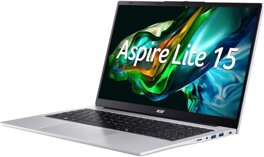 Laptop Acer 15.6 Aspire Lite 15 AL15-46P Light Silver, AMD Ryzen 3 5400U 2.6GHz-4.0GHz, 8Gb DDR4, 256Gb PCIE, AMD Radeon Graphics, 15.6 FHD (1920x1080) Non-glare, HDMI, 802.11ax, USB-C, USB-A, FHD Web, Linux, NX.JXTEU.004 260015 DOXYTERRA.md foto