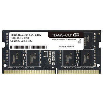 Memorie operativa 16GB SODIMM DDR4 Team Elite TED416G3200C22-S01 PC4-25600 3200MHz CL22, 1.2V (memorie/память) 30421 foto