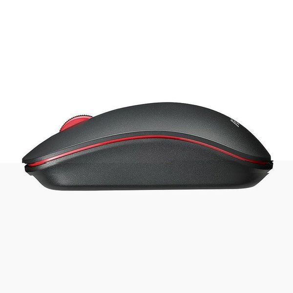 Mouse ASUS WT300 Wireless Optical Mouse, Black/Red, RF 2.4 GHz, Resolution 1000dpi/1600dpi, 2.4GHz Nano Dongle USB 90XB0450-BMU000 (ASUS) XMAS 31453 foto