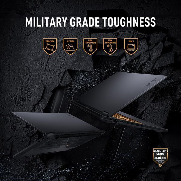 Laptop ASUS 16.0 TUF Gaming F16 FX608JHR Jaeger Gray, Intel Core i7-14650HX, 16Gb, 1Tb, GeForce RTX 5050 8Gb, 16.0 FHD+ (1920x1200) 165Hz Non-glare, HDMI, Gbit Eth, 802.11ax, TB4, USB-C, USB-A, IR FHD Web, No OS, Illum RGB Keyb, FX608JHR-RV036 244621 DOXYTERRA.md foto
