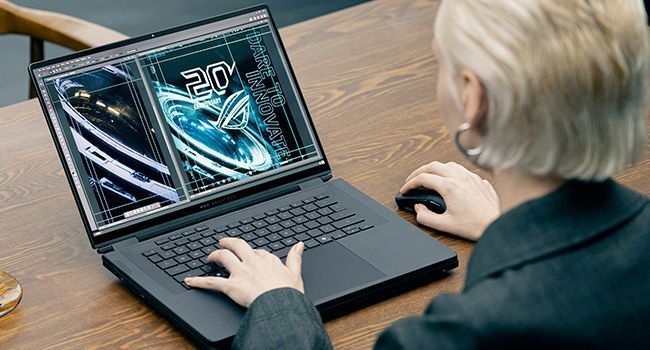 Laptop ASUS 16.0 ROG Zephyrus Duo 16 GX651AR Stellar Grey, Intel Core Ultra 9 386H, 32Gb LPDDR5X-8533, 1Tb, GeForce RTX 5070 Ti 12Gb, 16.0 OLED 3K (2880x1800) 120Hz AG, HDMI, 802.11be, TB4, USB-A, CR, IR FHD Web, Win11 Home, Illum RGB Keyb, GX651AR-SR032W 256822 DOXYTERRA.md фото