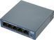 TP-LINK LS105G  5-port Gigabit Switch, 5 10/100/1000M RJ45 ports, steel case, LiteWave, Green Technology 32857 фото 2 DOXYTERRA.md