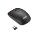 Mouse ASUS WT300 Wireless Optical Mouse, Black/Red, RF 2.4 GHz, Resolution 1000dpi/1600dpi, 2.4GHz Nano Dongle USB 90XB0450-BMU000 (ASUS) XMAS 31453 foto 1