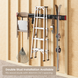 Suport organizator pentru unelte Brateck LGS01-03 Versatile Heavy-Duty Wall Storage Rack, 1628x125x280mm, 2xSingle Hooks, 6xDouble Hooks, 2x Four Hooks, 2xStraps, Weight Capacity 284Kg 33400 foto 2 DOXYTERRA.md