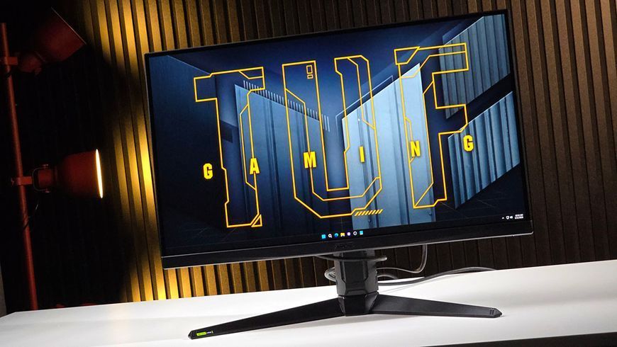 Монитор 27 ASUS TUF Gaming VG27UQEL5A Fast IPS 4K Gaming Monitor 16:9, 0.155, 0.3ms, 310Hz, Dual Mode (4K 80Hz or FHD 310Hz), 400cd/m2, HDR400, Pivot Ergonomic Stand, Contrast 1000:1, 3840x2160 UHD, Speakers 2x2W, 2xHDMI v2.0/Display Port1.4 33491 DOXYTERRA.md фото