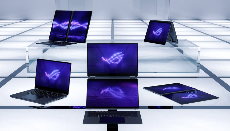 Laptop ASUS 16.0 ROG Zephyrus Duo 16 GX651AR Stellar Grey, Intel Core Ultra 9 386H, 32Gb LPDDR5X-8533, 1Tb, GeForce RTX 5070 Ti 12Gb, 16.0 OLED 3K (2880x1800) 120Hz AG, HDMI, 802.11be, TB4, USB-A, CR, IR FHD Web, Win11 Home, Illum RGB Keyb, GX651AR-SR032W 256822 DOXYTERRA.md фото
