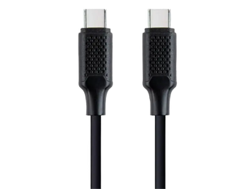 Cable Type-C to Type-C - 1.5 m - Cablexpert CC-USB2-CMCM100-1.5M, 100 W Type-C Power Delivery (PD) charging & data cable, 1.5 m,  Black 33617 DOXYTERRA.md фото