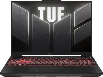 Laptop ASUS 16.0 TUF Gaming A16 FA607NUQ Mecha Gray, AMD Ryzen 7 170, 16Gb, 512Gb, GeForce RTX 4050 6Gb, 16.0 FHD+ (1920x1200) 144Hz Non-glare, HDMI, Gbit Eth, 802.11ax, USB4, USB-C, USB-A, HD Web, No OS, Illum RGB Keyb, FA607NUQ-RL024 251117 DOXYTERRA.md фото