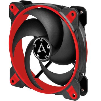 Case/CPU FAN Arctic BioniX P120 Red, Pressure-optimised Gaming Fan with PWM PST, 120x120x27 mm, 4-Pin-Connector + 4-Pin-Socket, 200-2100rpm, Noise 0.45 Sone, 67.56 CFM / 114.9 m3/h (ACFAN00115A) 28756 фото