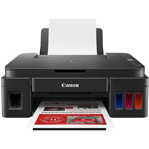 МФУ струйное MFD CISS Canon Pixma G3411, Color Printer/Scanner/Copier/Wi-Fi, A4, Print 4800x1200dpi_2pl, Scan 600x1200dpi, ESAT 12.2/8.7 ipm,64-275ã/ì2, LCD display_6.2cm,USB 2.0, 4 ink tanks: GI-490BK,GI-490C,GI-490M,GI-490Y 28250 фото