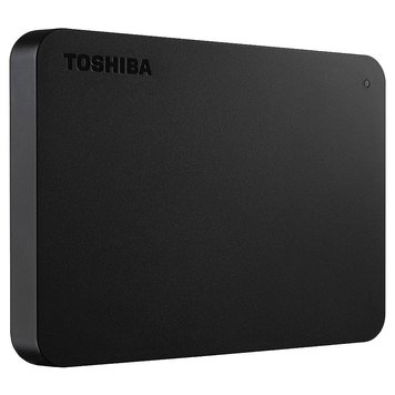 Внешний жесткий диск 2.5 2TB External HDD Toshiba Canvio Basics HDTB520EK3AA, Black, USB 3.2 Gen1 31209 фото