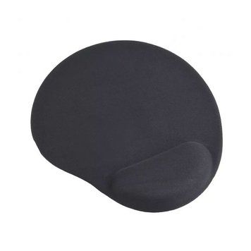 Covoras pentru mouse Gembird MP-GEL-BK Black Gel mouse pad with wrist rest (Mouse-pad ergonomic cu suport pentru incheietura mainii) 14792 foto