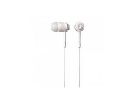 E11018 ELECOM "Rose" Flower Shaped Stereo Headphones (White), 20 Hz to 20 kHz, 16 Ohm, 97 dB/1 mW (mini casti/мини наушники) 12180 фото