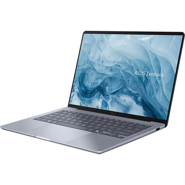 Ноутбук 14 ASUS ZenBook 14 OLED UX3480KA Arctic Blue, AMD Ryzen AI 7 345 2.0-4.6Ghz/16GB LPDDR5X/SSD 512GB M.2 NVMe PCIe4.0/AMD Radeon Graph 840M/WiFi 6E/BT5.4/HDMI/FHD camIR/Illum. Keyb./14 OLED 300nits HDR FullHD 16:10 (1920x1200)/Win11 UX3480KA-U1117W 33690 DOXYTERRA.md фото