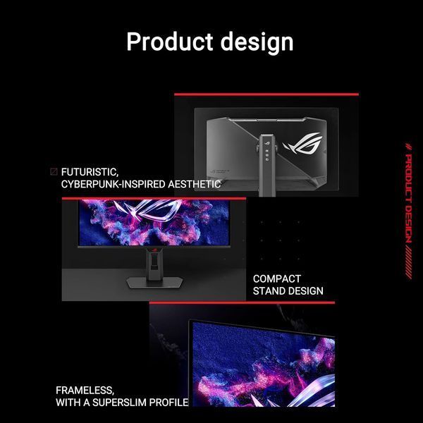 Monitor 27 ASUS ROG Strix OLED XG27AQDMES HDR10 2K Gaming Monitor WIDE 16:9, 0.229, 0.03ms, 240Hz, 400cd/m2, 99% DCI-P, FreeSync&G-Sync, Pivot, Contrast 1.500.000:1, H:400-400kHz, V:48-240Hz, 26.5" 2560x1440 QD-OLED, 2xHDMI v2.1/DP1.4 DSC 33493 DOXYTERRA.md foto