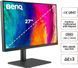Monitor 27 BenQ PD2705U Mac-Ready Designer Monitor, Black, IPS, 3840x2160 4K UHD, 60Hz, 5ms, 350cd, HDR, HDMI+DP+USB+TypeC, KVM, Speakers, Pivot 219854 foto 2 DOXYTERRA.md